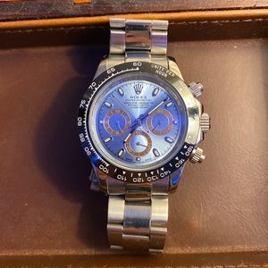 Rolex Daytona Ice Blue Men's Black Hour Marker Watch - 116506 - READ DESCRIPTION